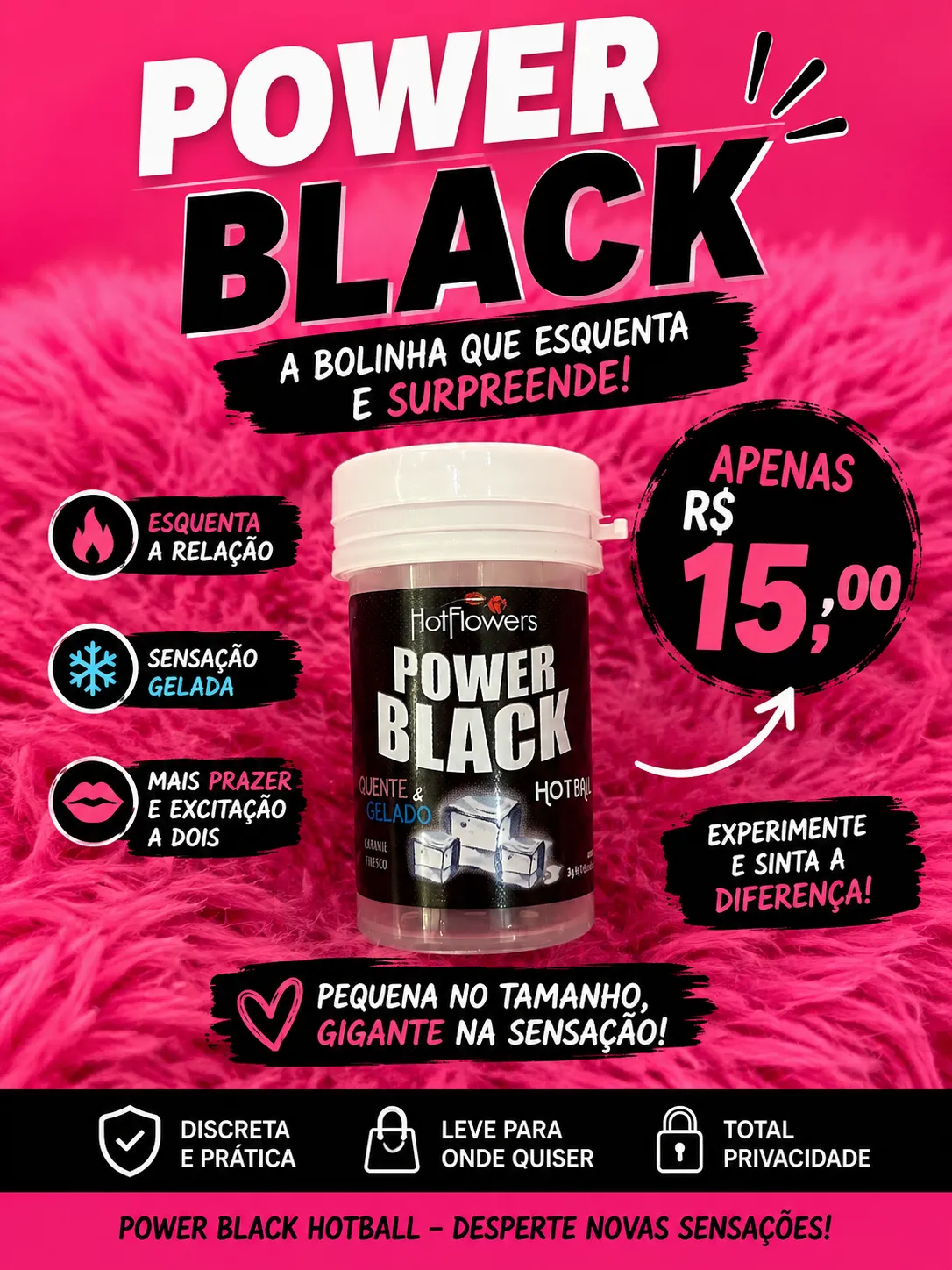 Hot ball power black