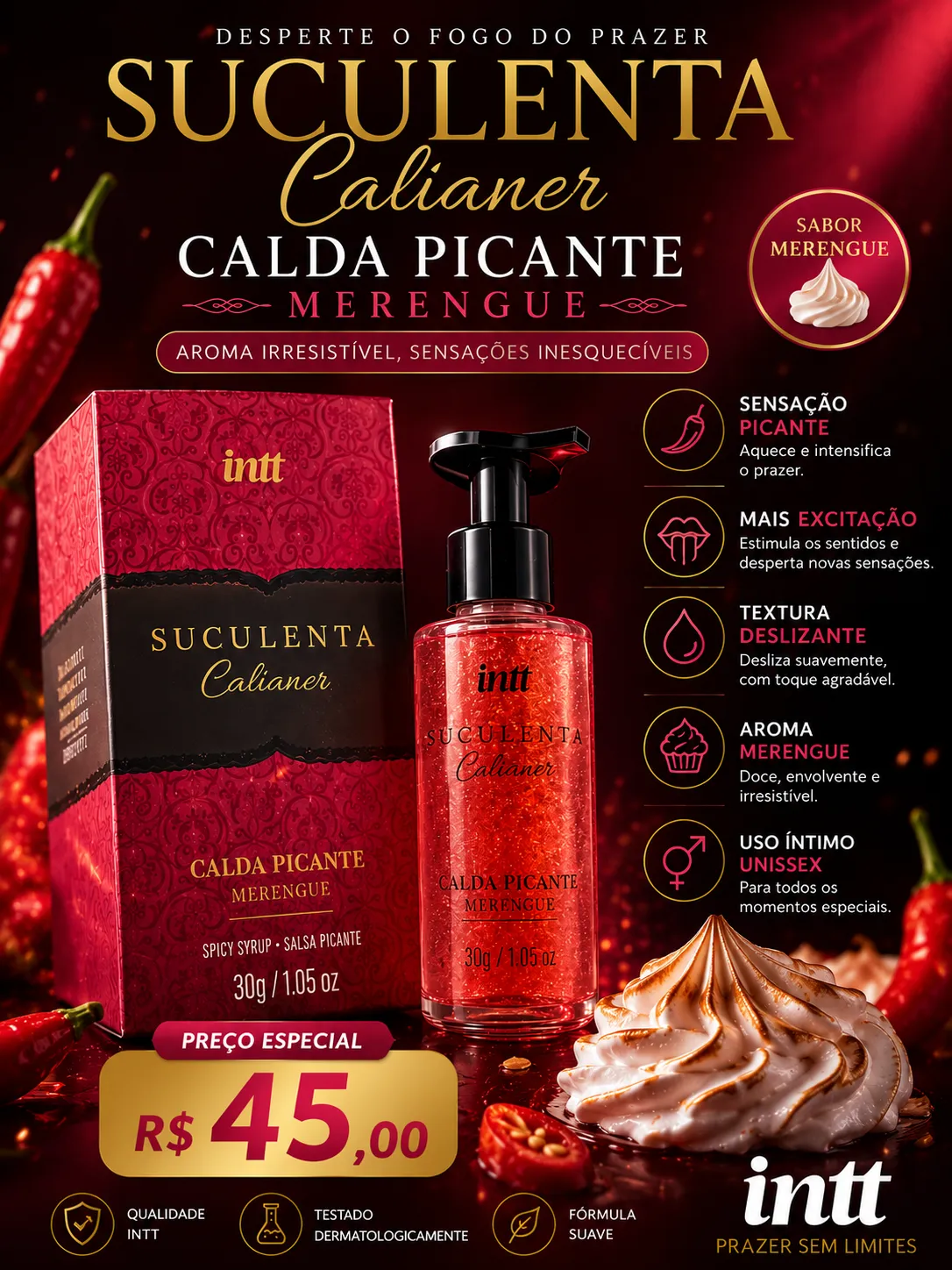 Calda picante Suculenta