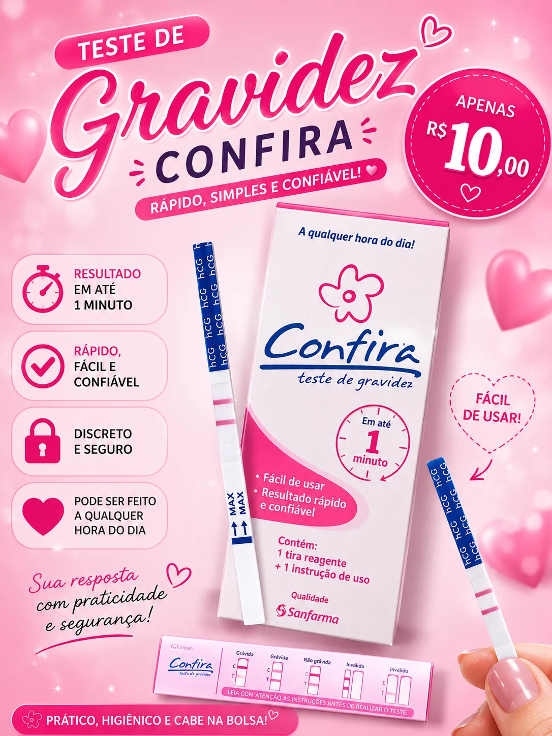 Teste de gravidez