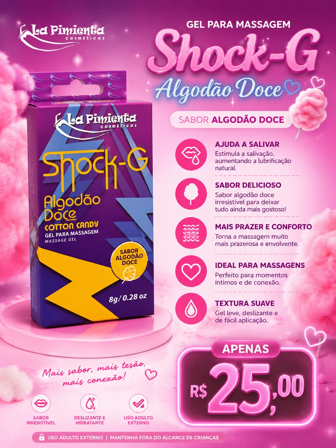 Shock-G algodão doce
