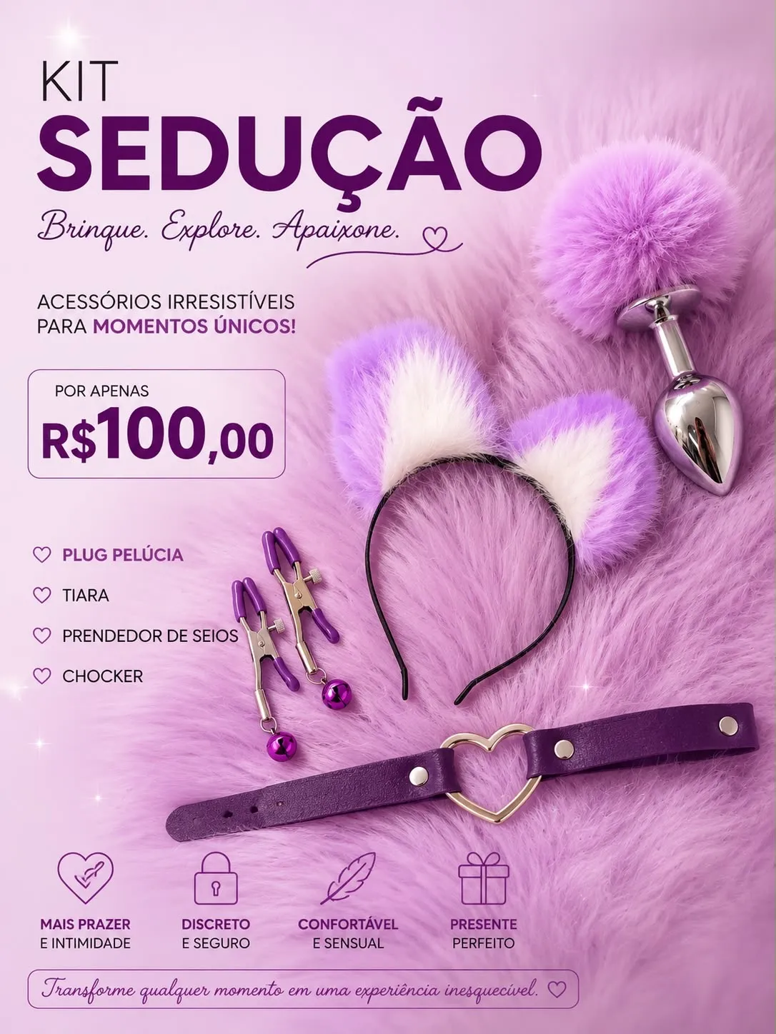 Kit sedução 💜