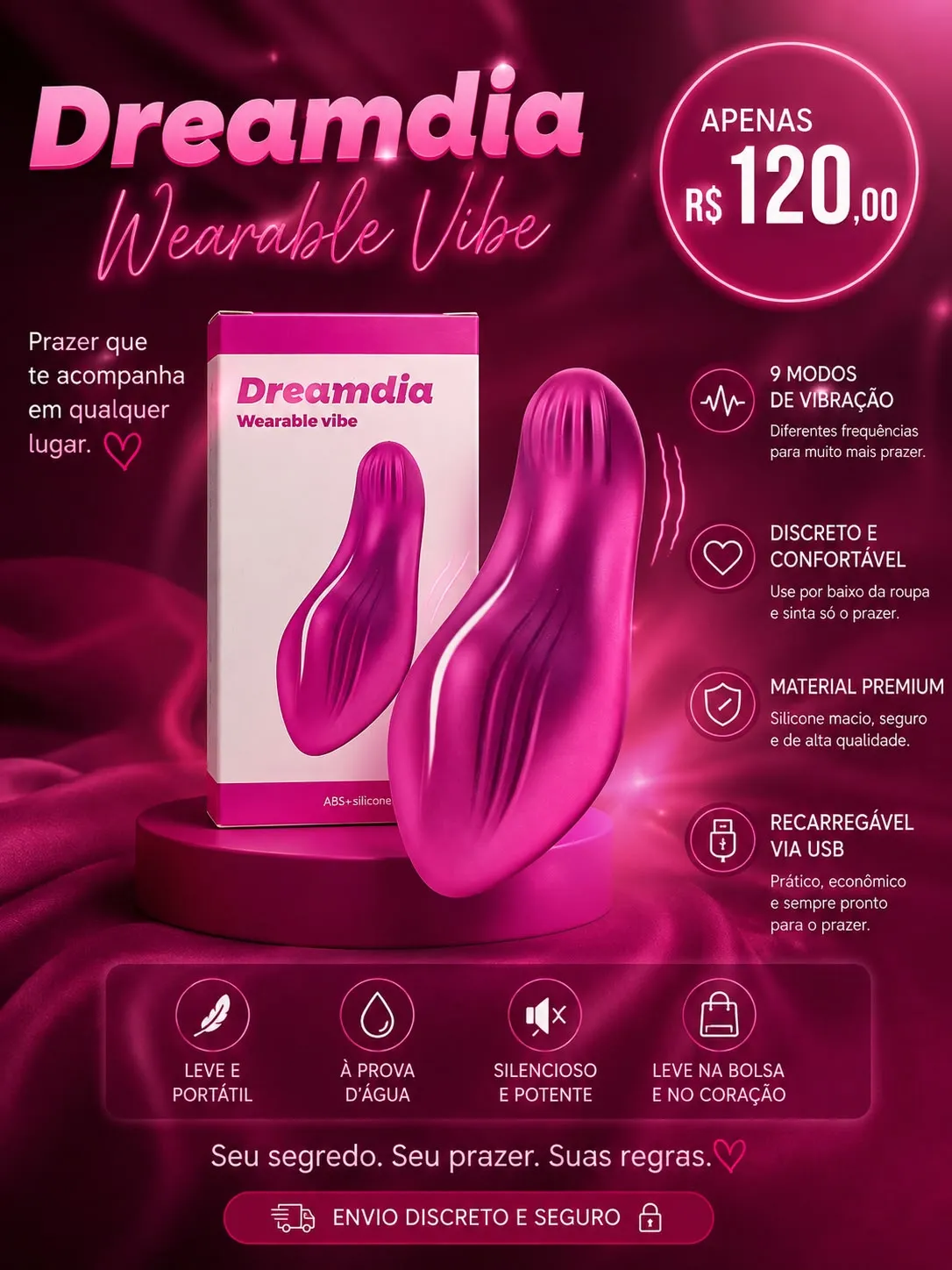 Vibrador Wearable