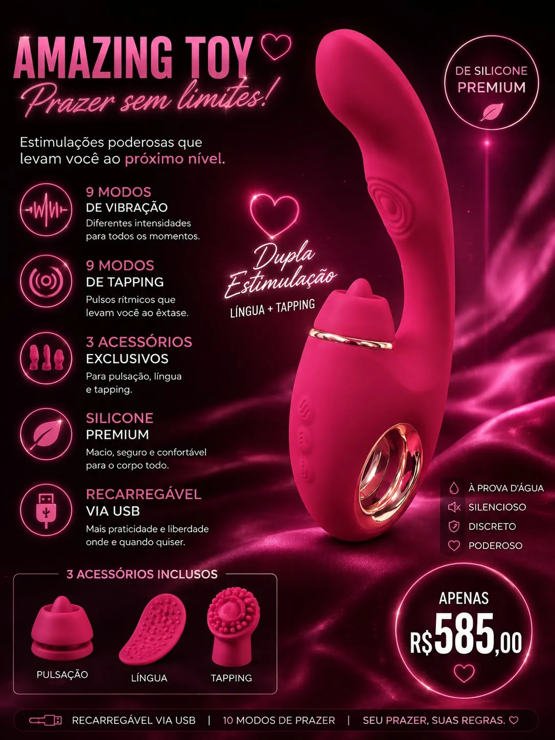 Vibrador premium