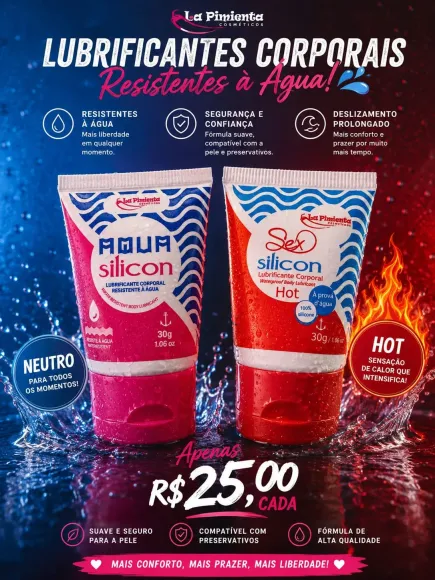 Lubrificante a prova d’água siliconado (neutro e hot)