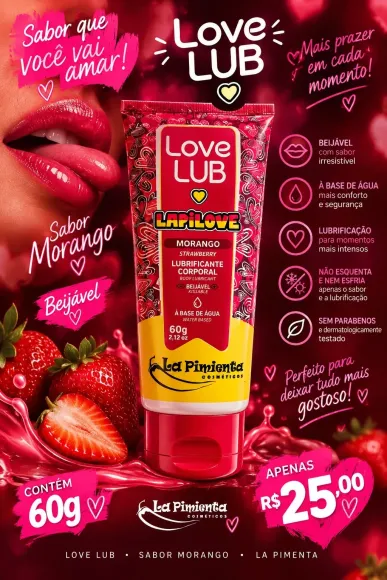 Love lub sabor morango 🍓