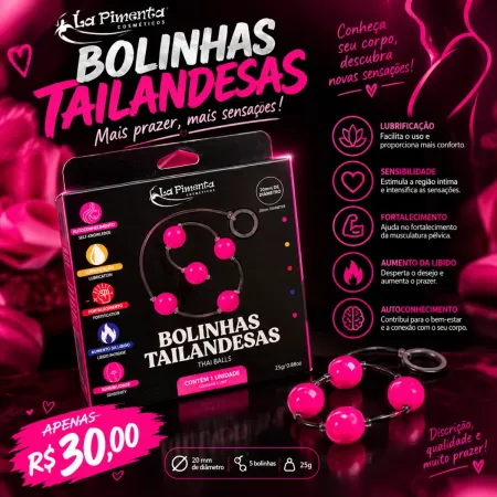 Bolinhas tailandesas