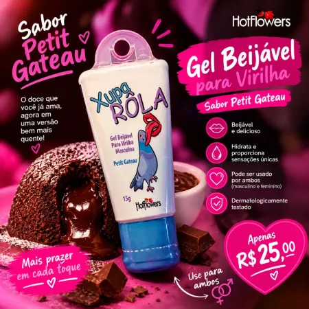 Xupa Rola gel beijável